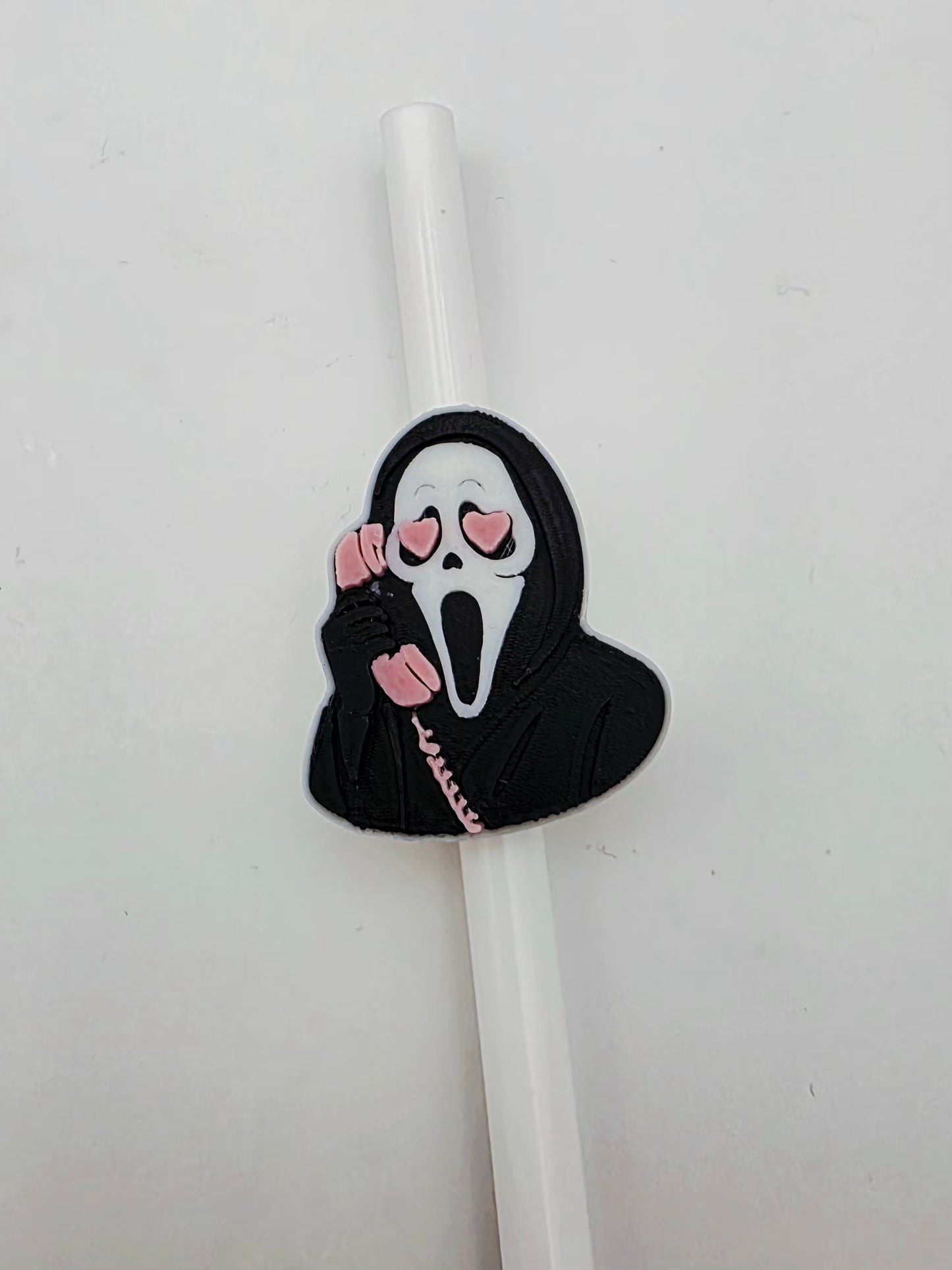 Ghostface strawtopper