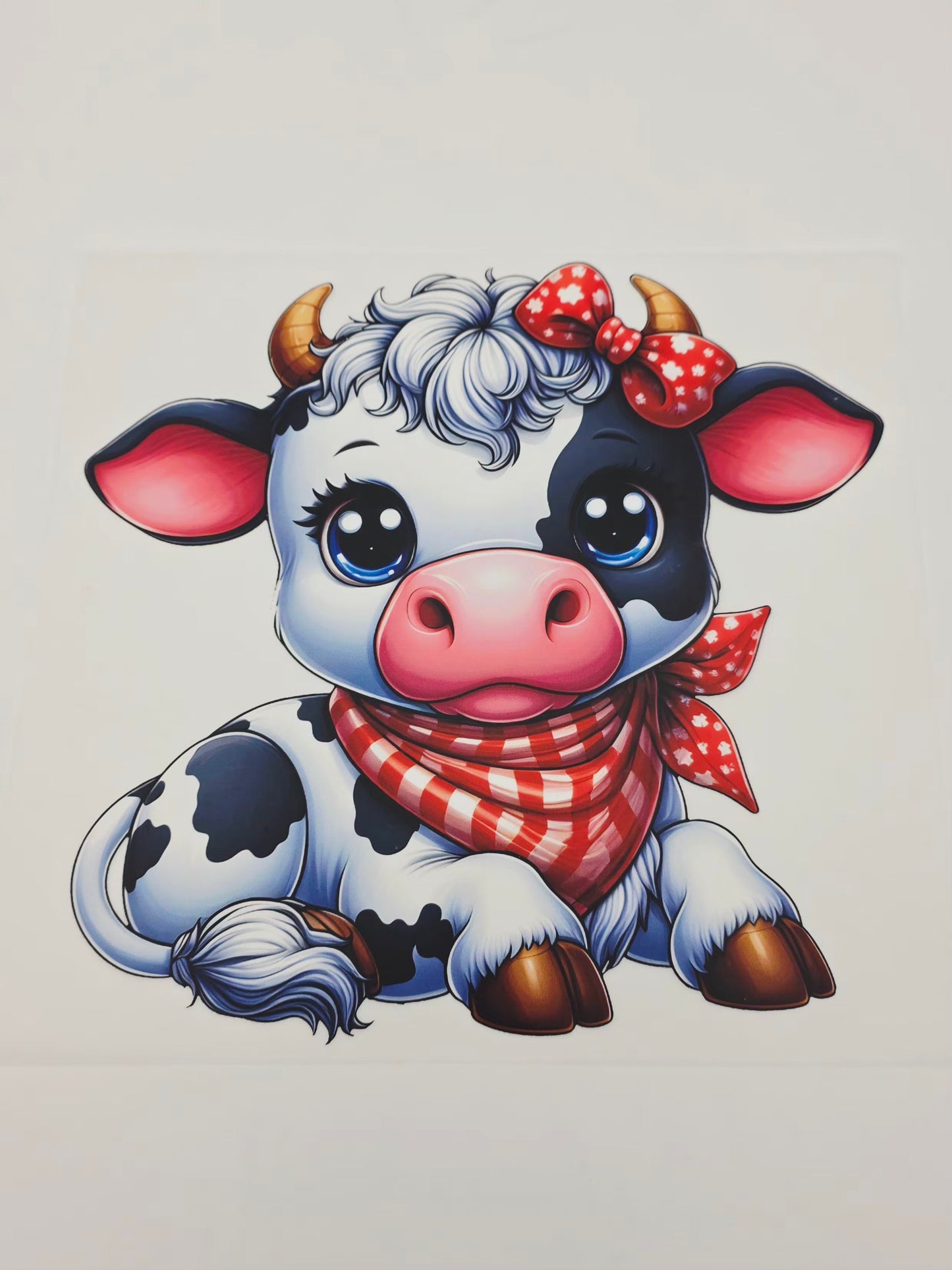 Cute cow shirt design