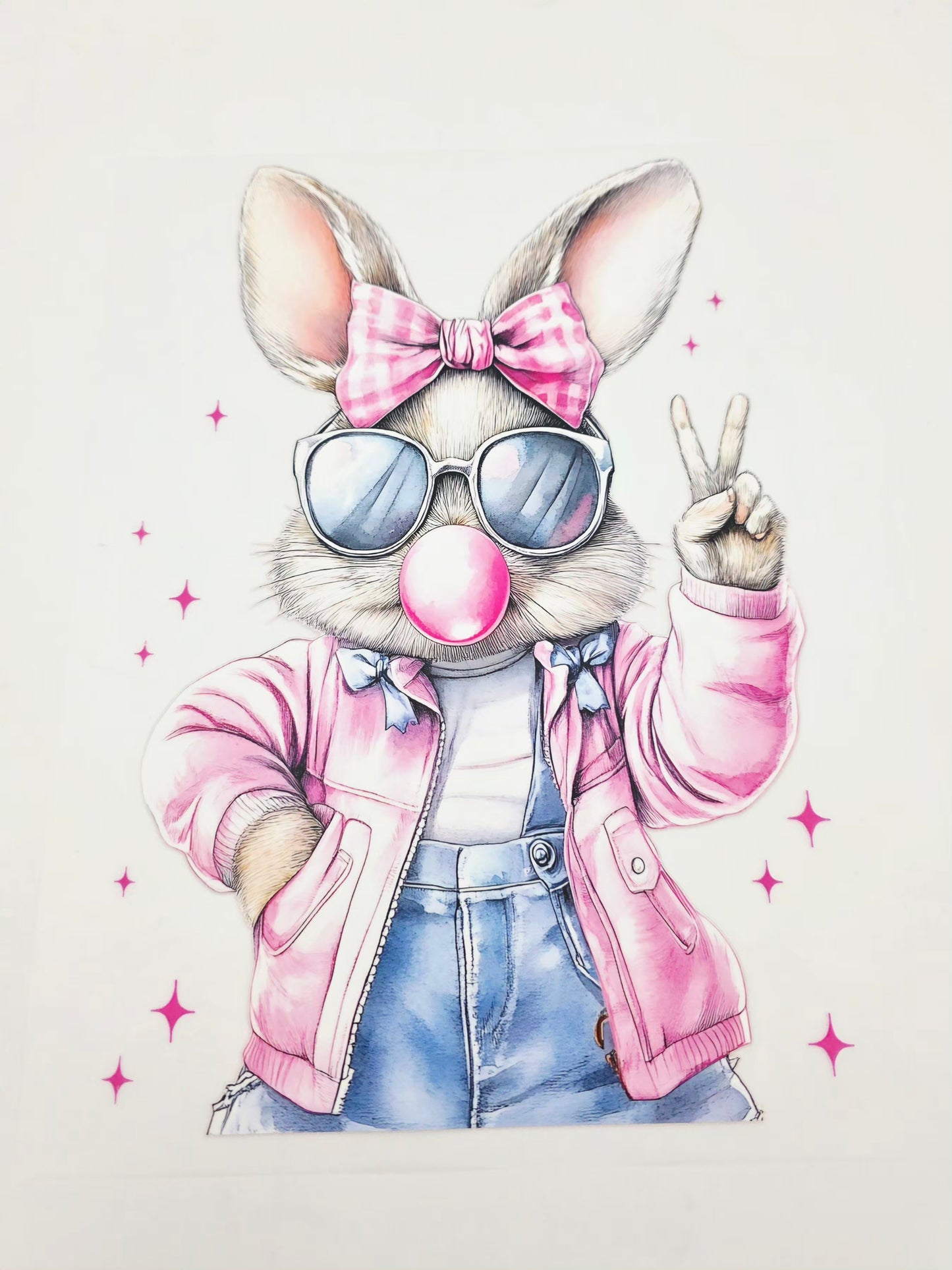 Bunny girl shirt design