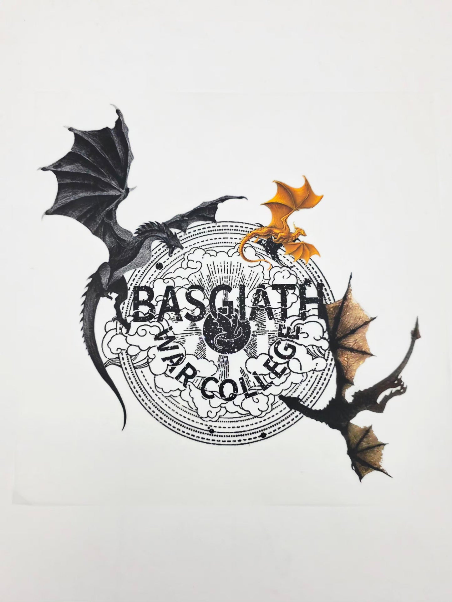 Basgiath shirt design