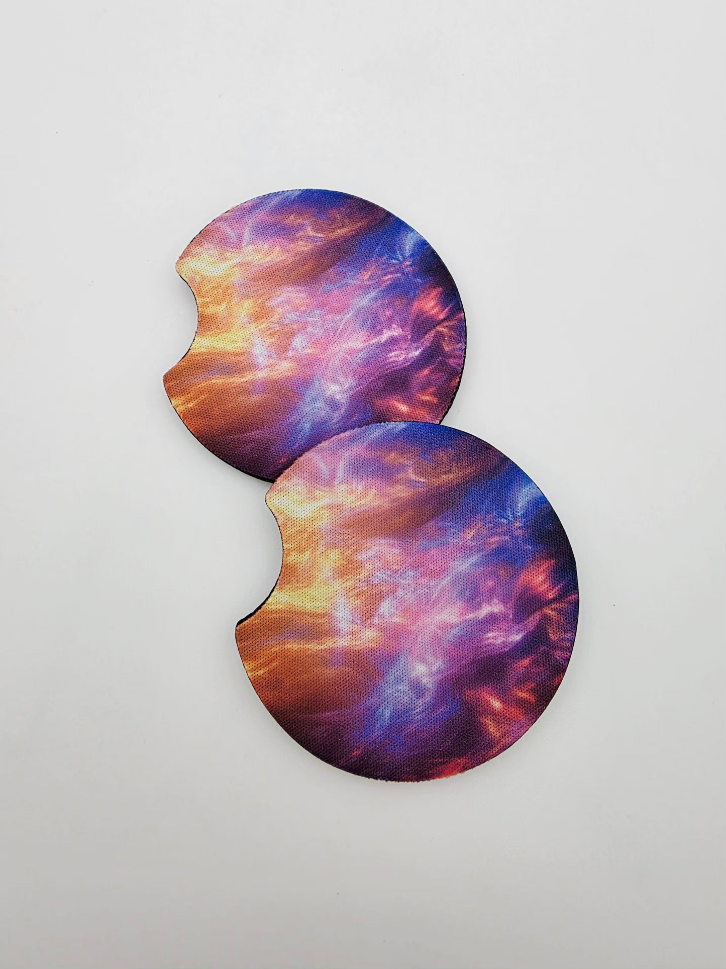 Galaxy car coasters