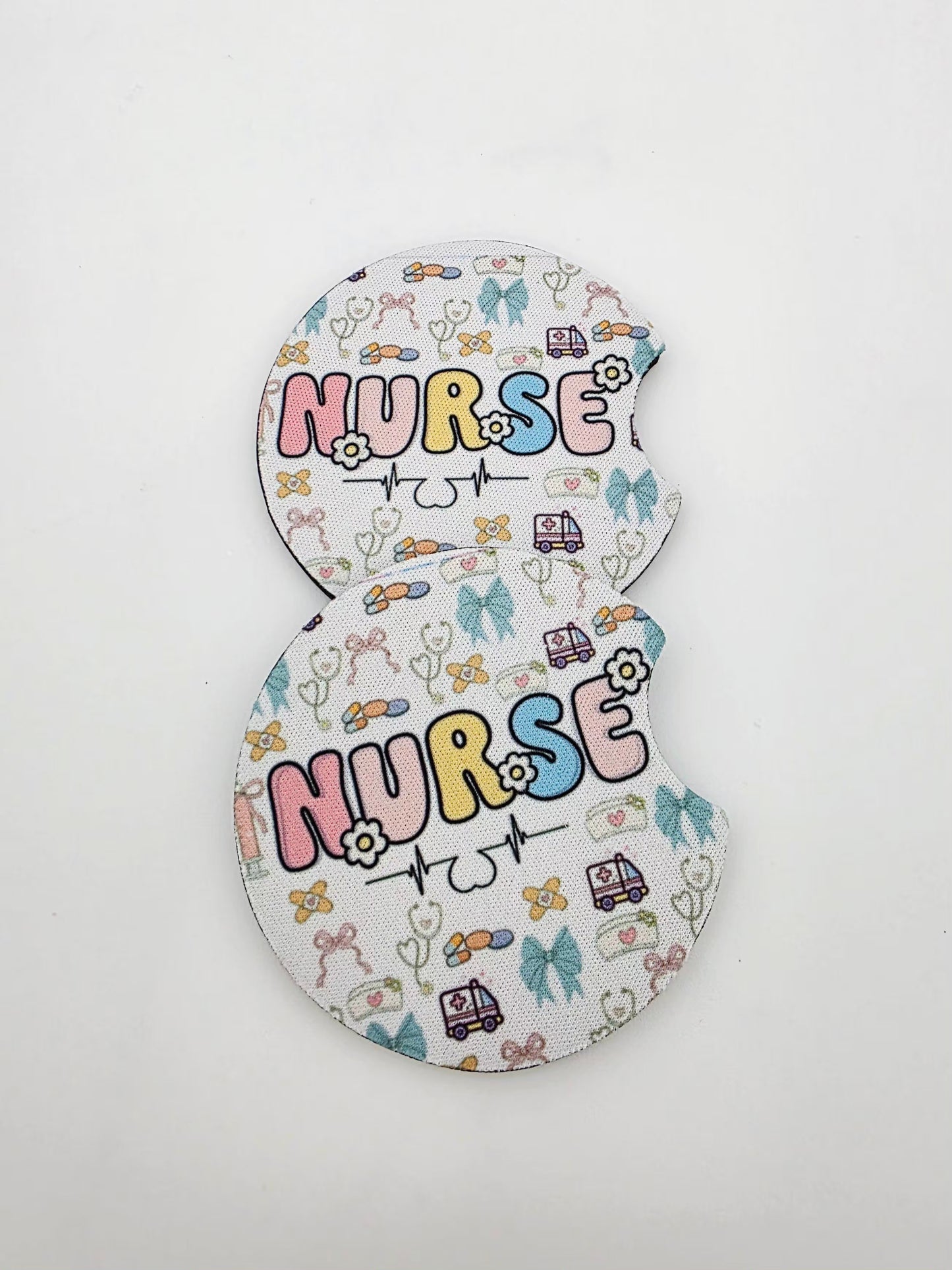 Nurse car coasters