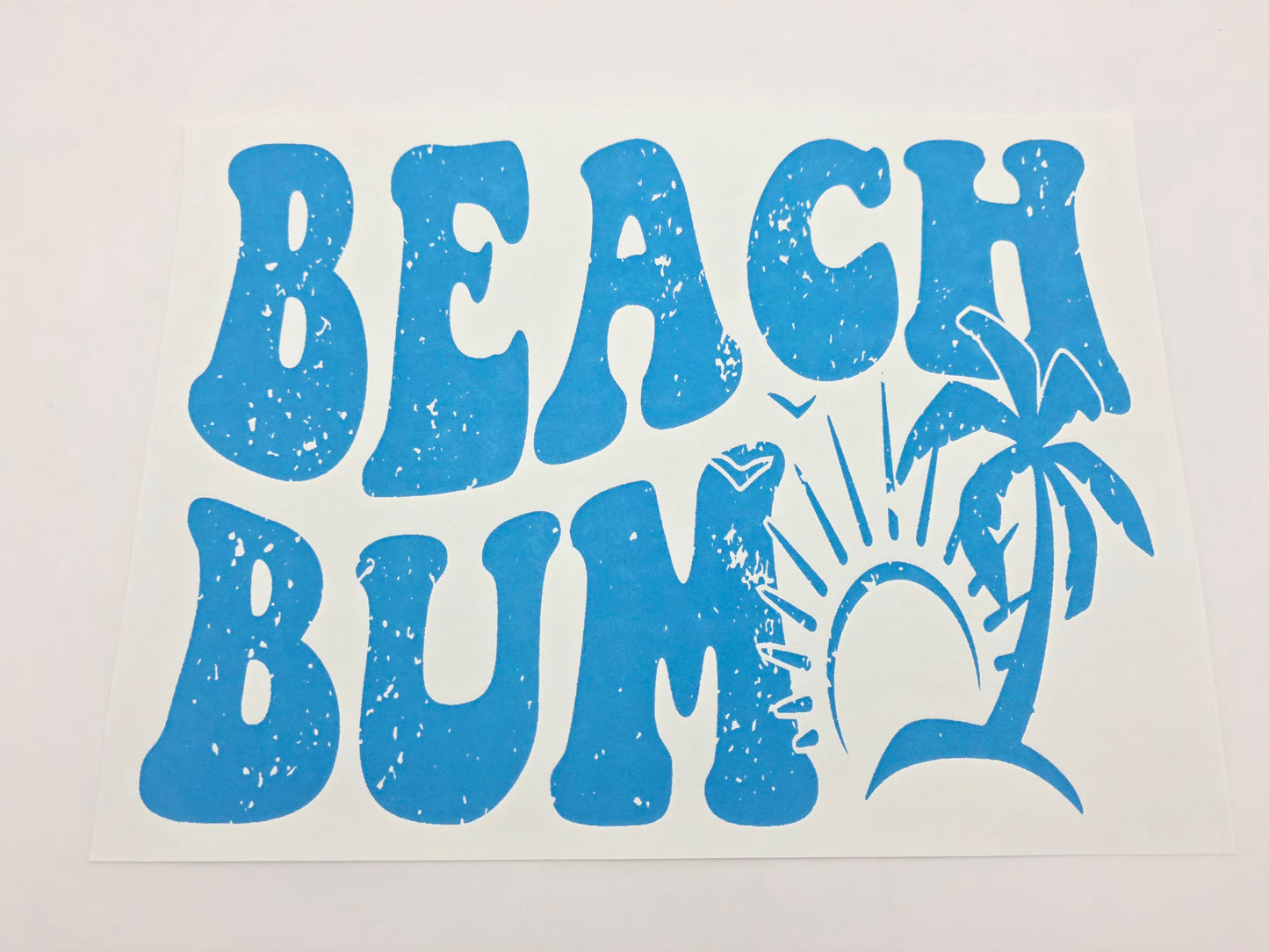 Beach bum shirt design