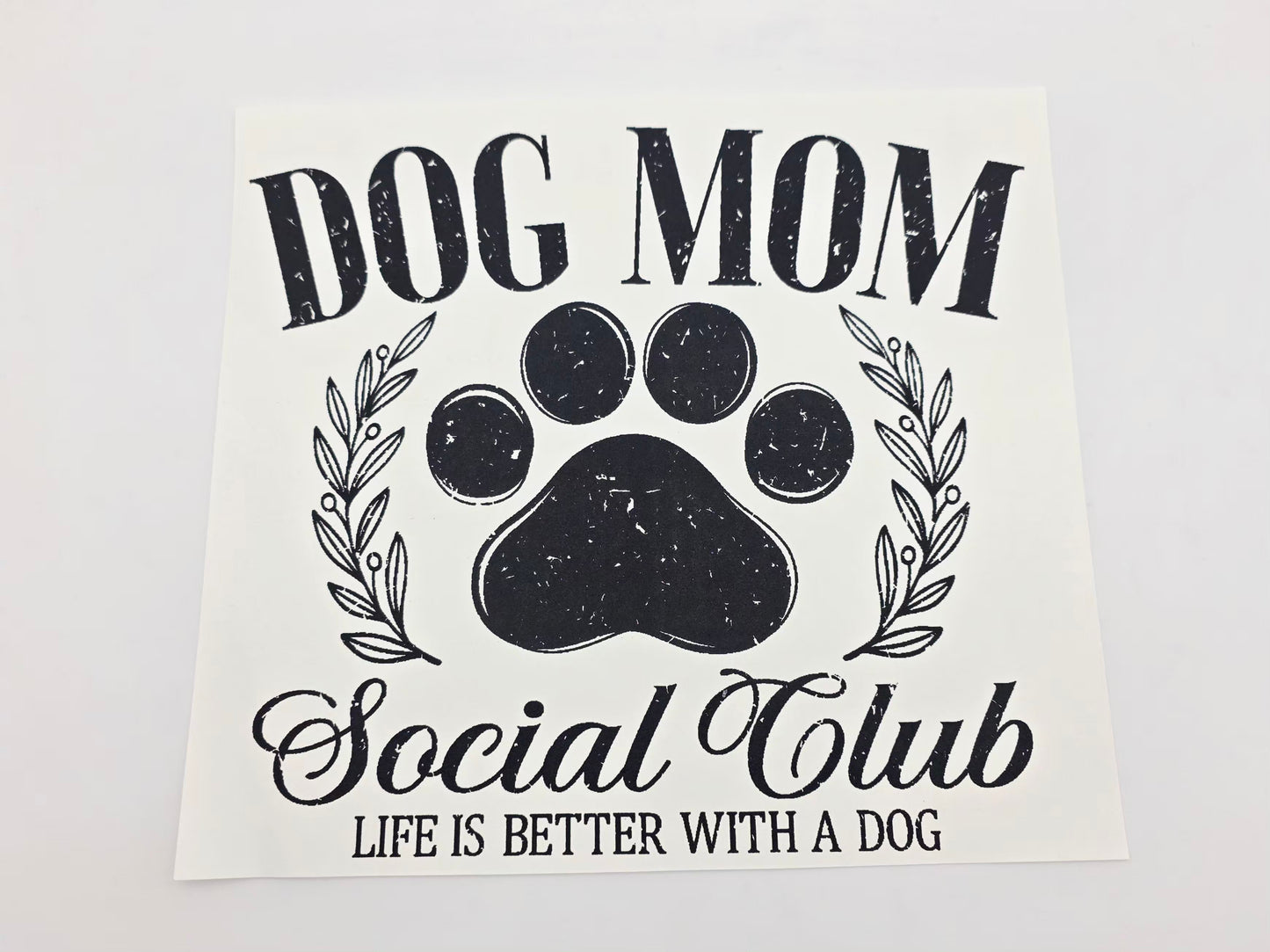 Dog mom shirt design