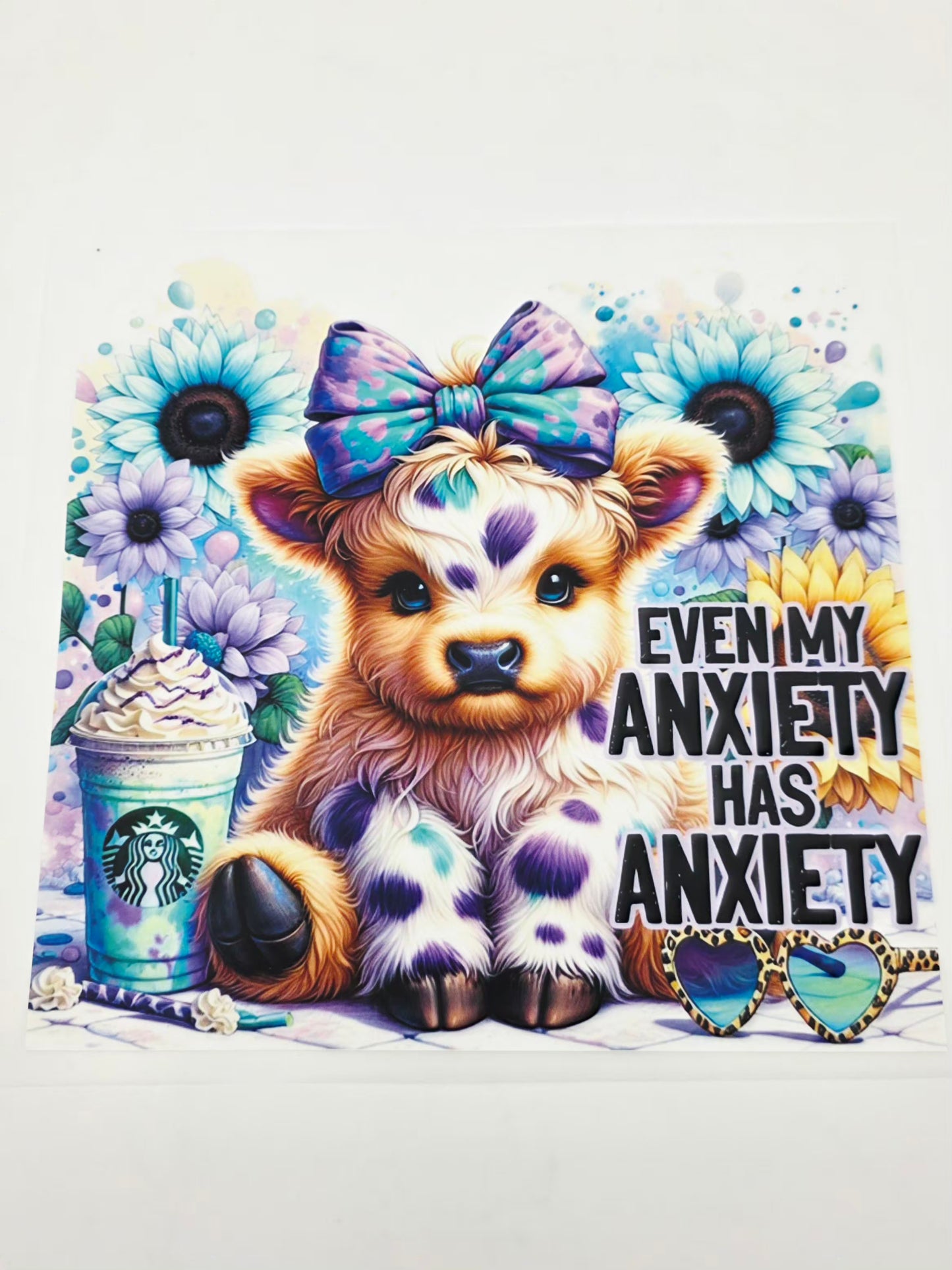 Even my anxiety has anxiety shirt design