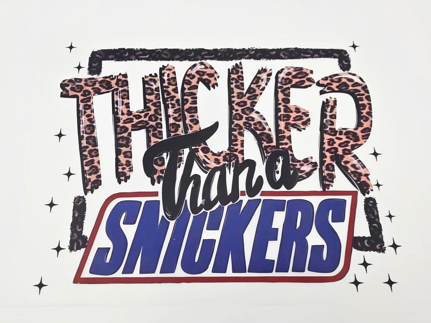 Thicker than a snickers shirt design