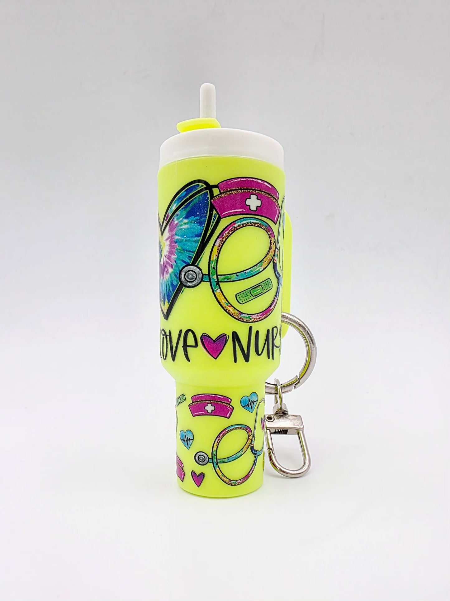 Tumbler keychain #25