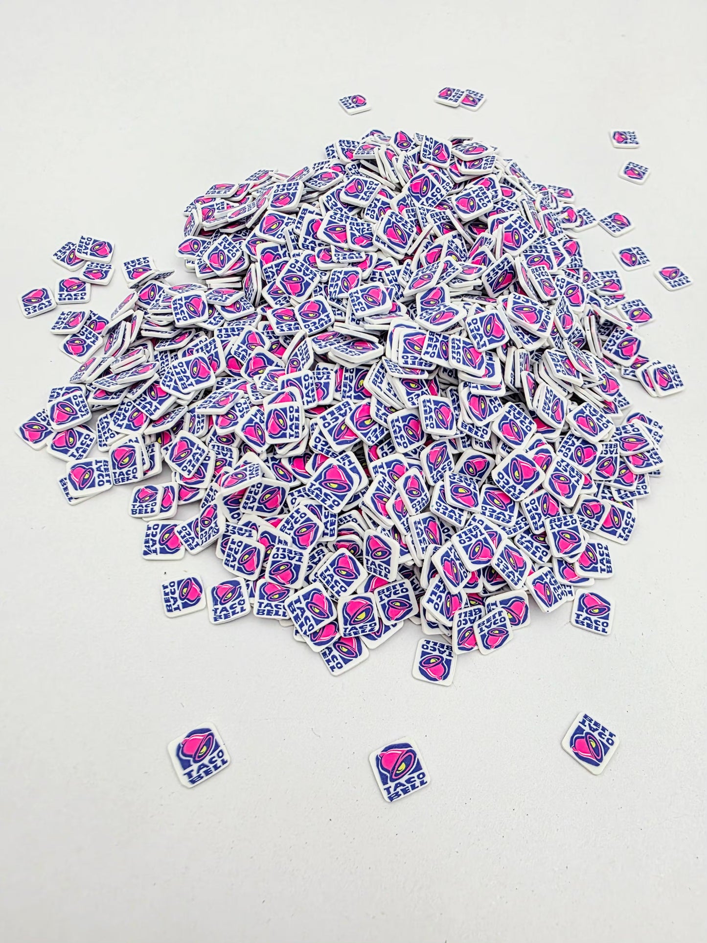 Taco b Polymer Clay slices