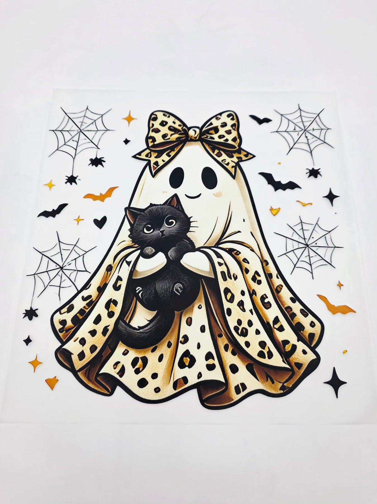 Ghost cat shirt design
