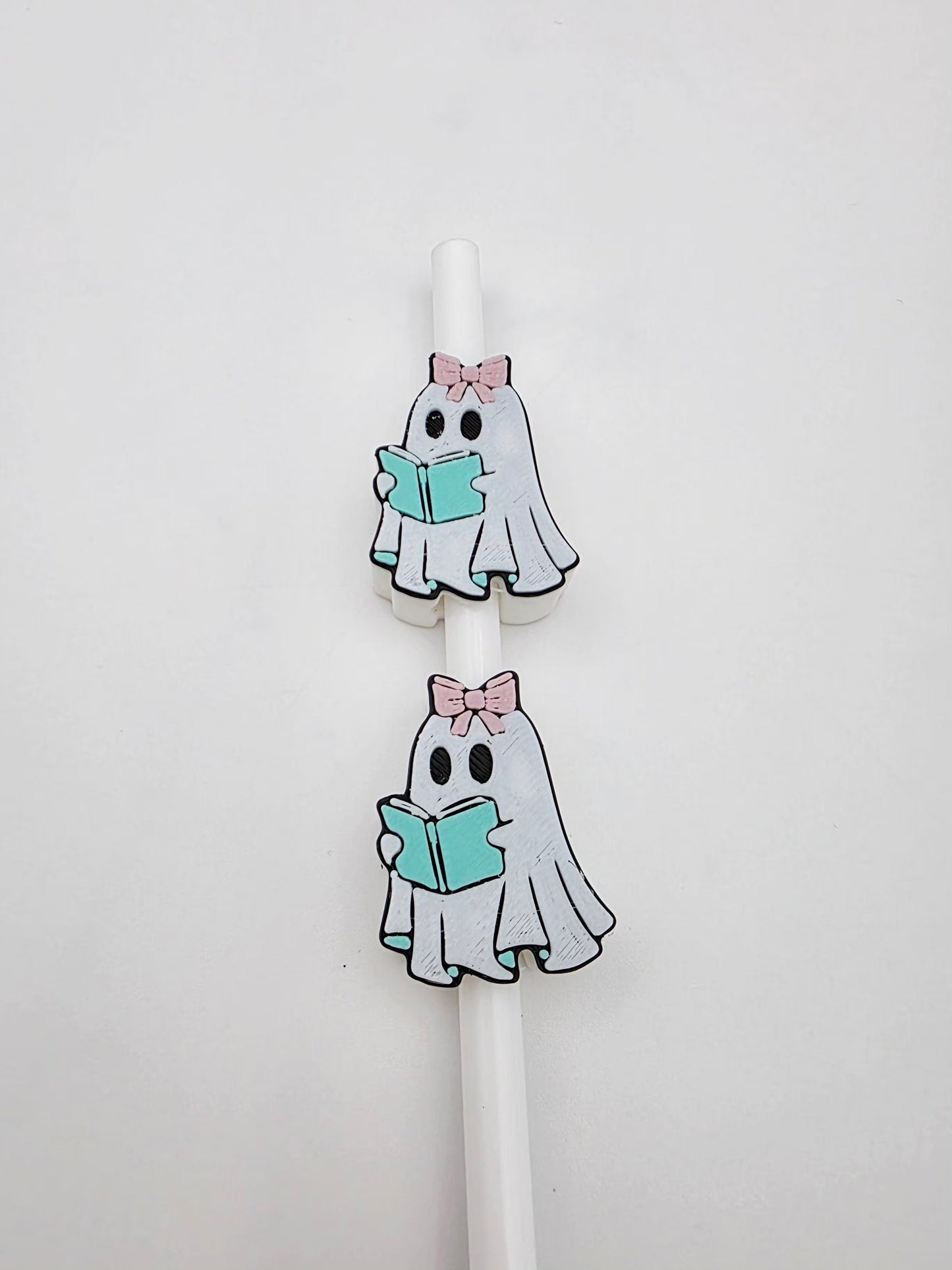 Ghost book strawtopper