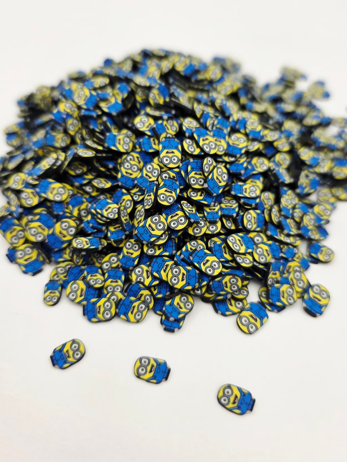Minions Polymer Clay slices