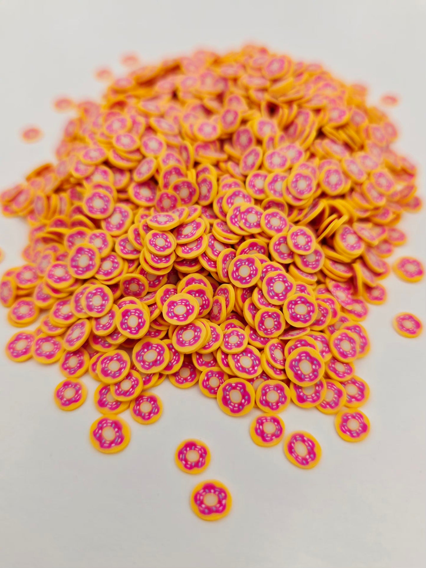 Donut Polymer Clay slices