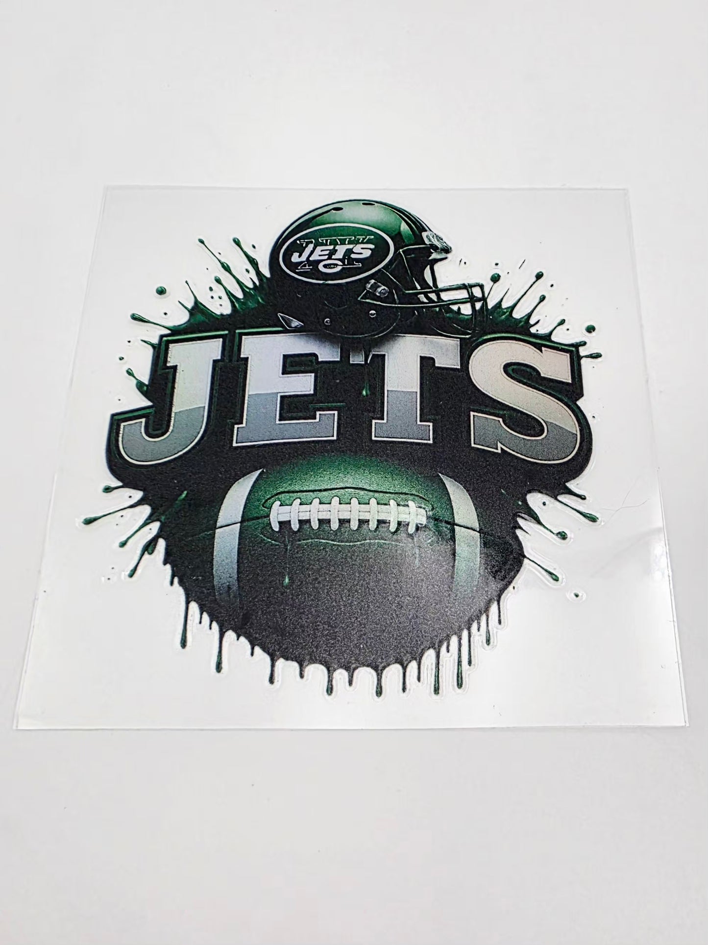 N136- 4inch Holographic cup decal