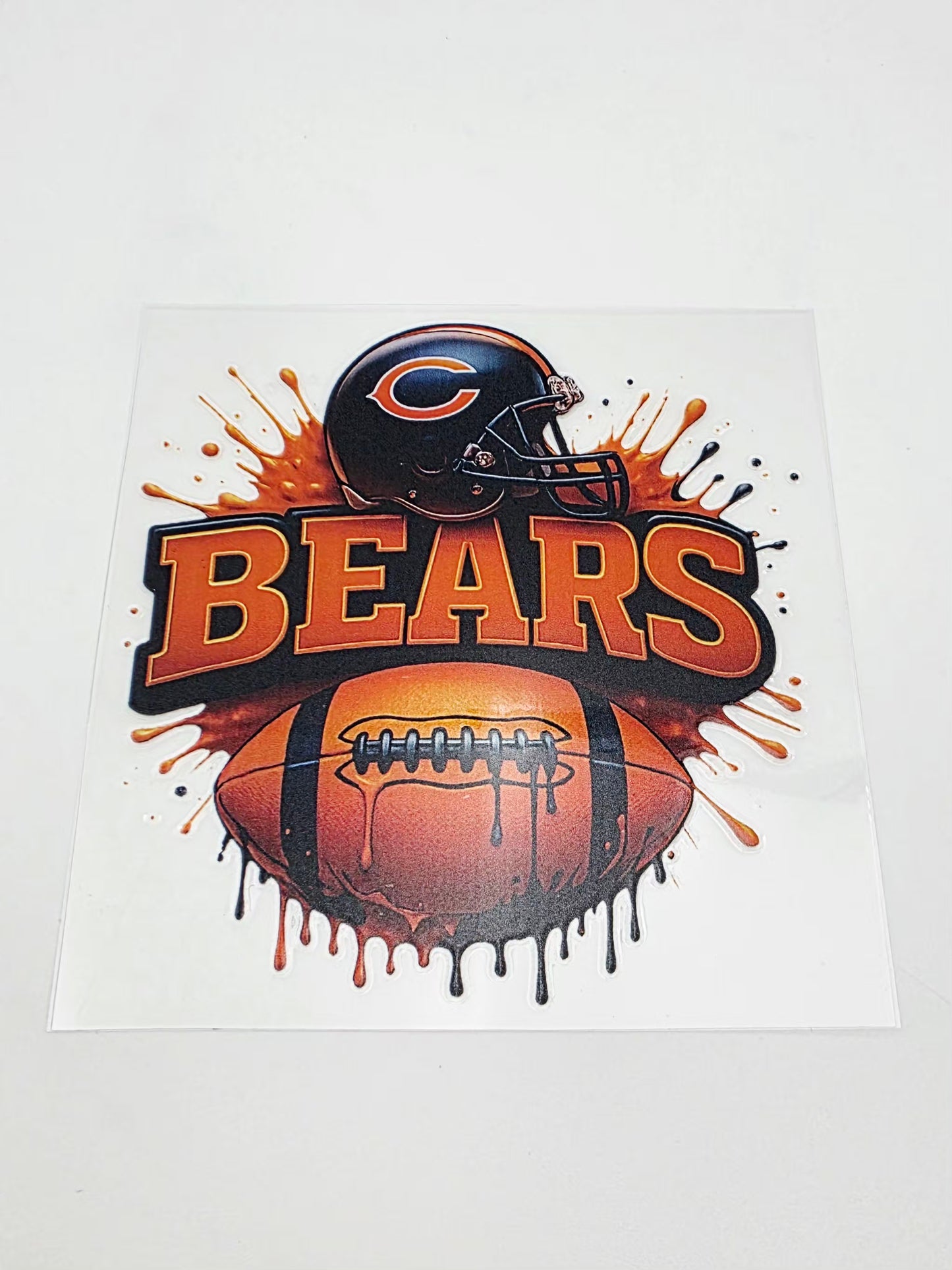 N143- 4inch Holographic cup decal