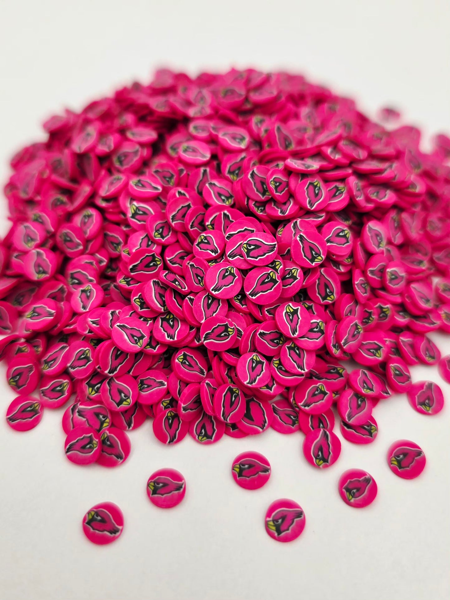 Cardinals Polymer Clay Slices