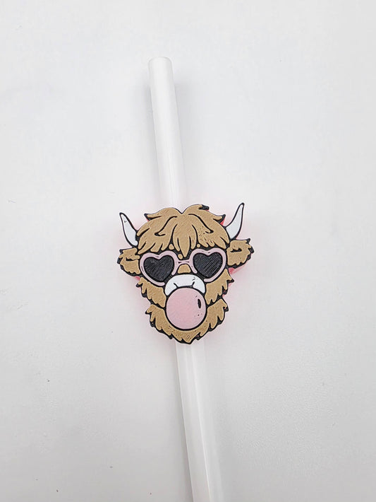 Cow Strawtopper
