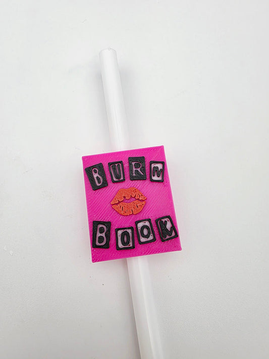 Burn book strawtopper