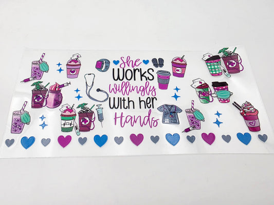 D108- cup Wrap