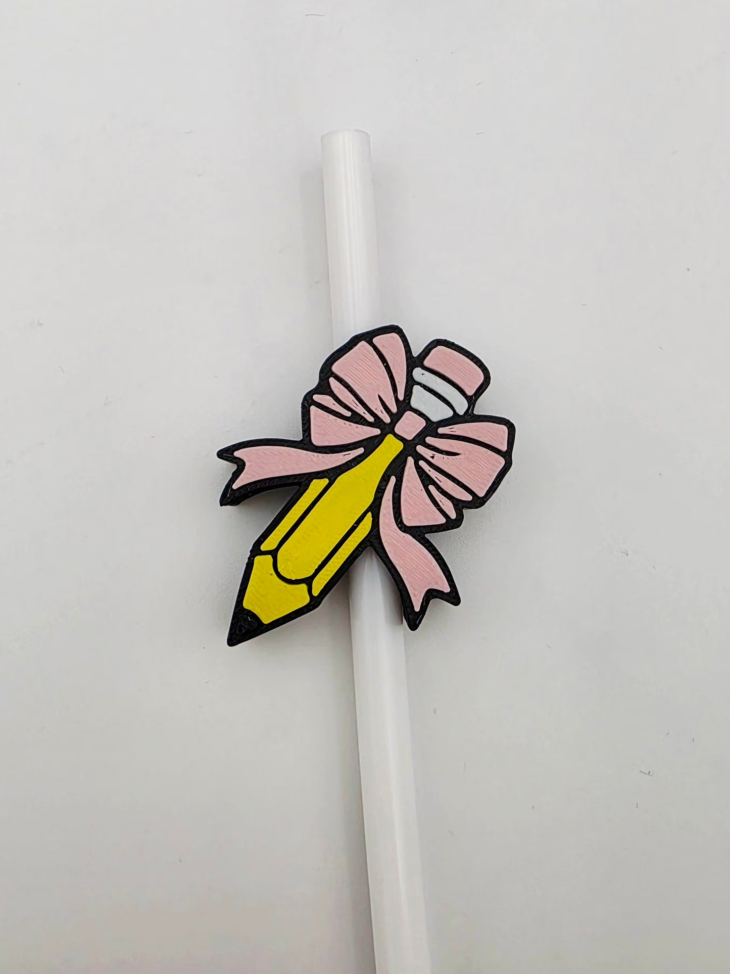 Pencil strawtopper