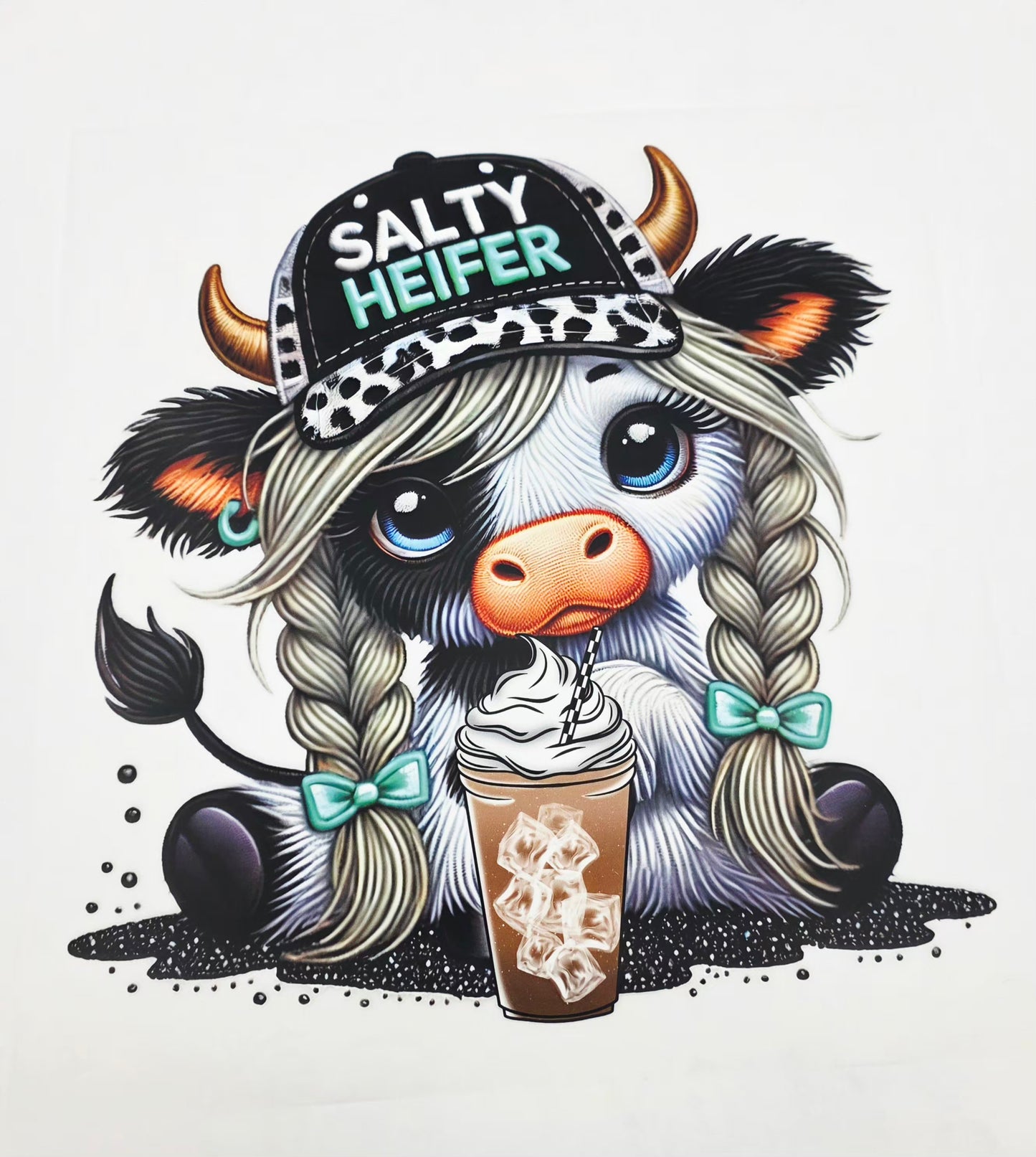 Salty heifer shirt design