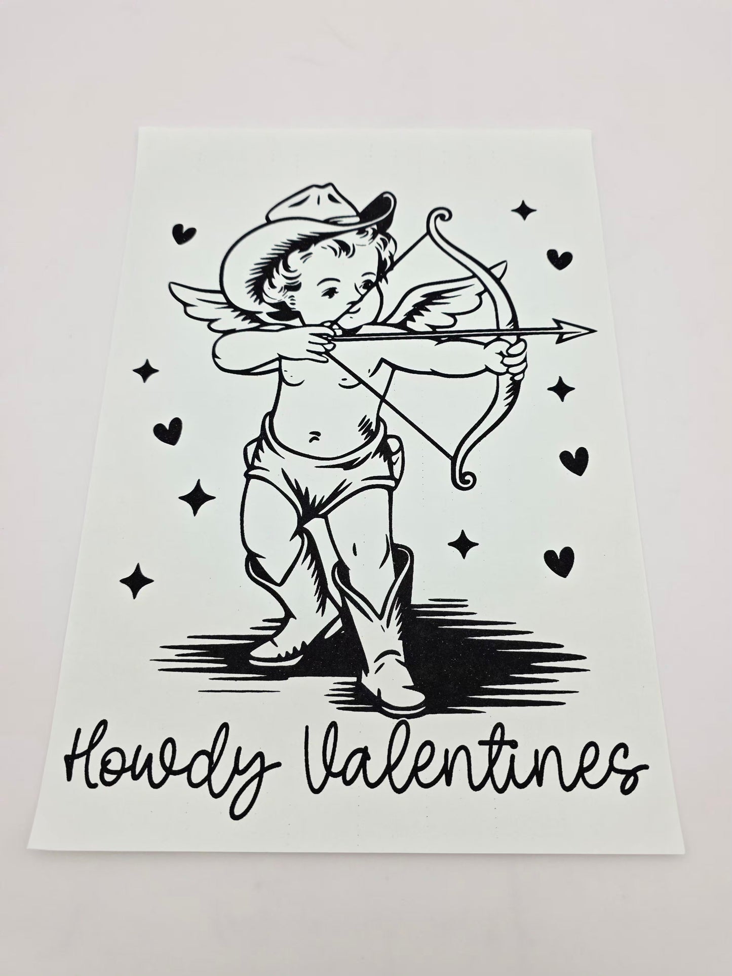 Howdy valentines shirt design