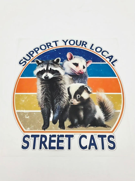 Street cats shirt design