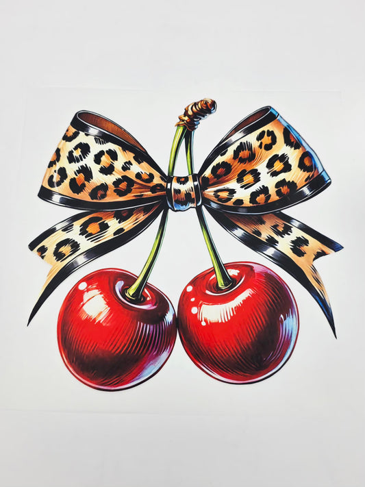 Cherry Leppard bow shirt design