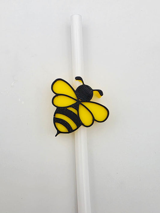 Bee strawtopper