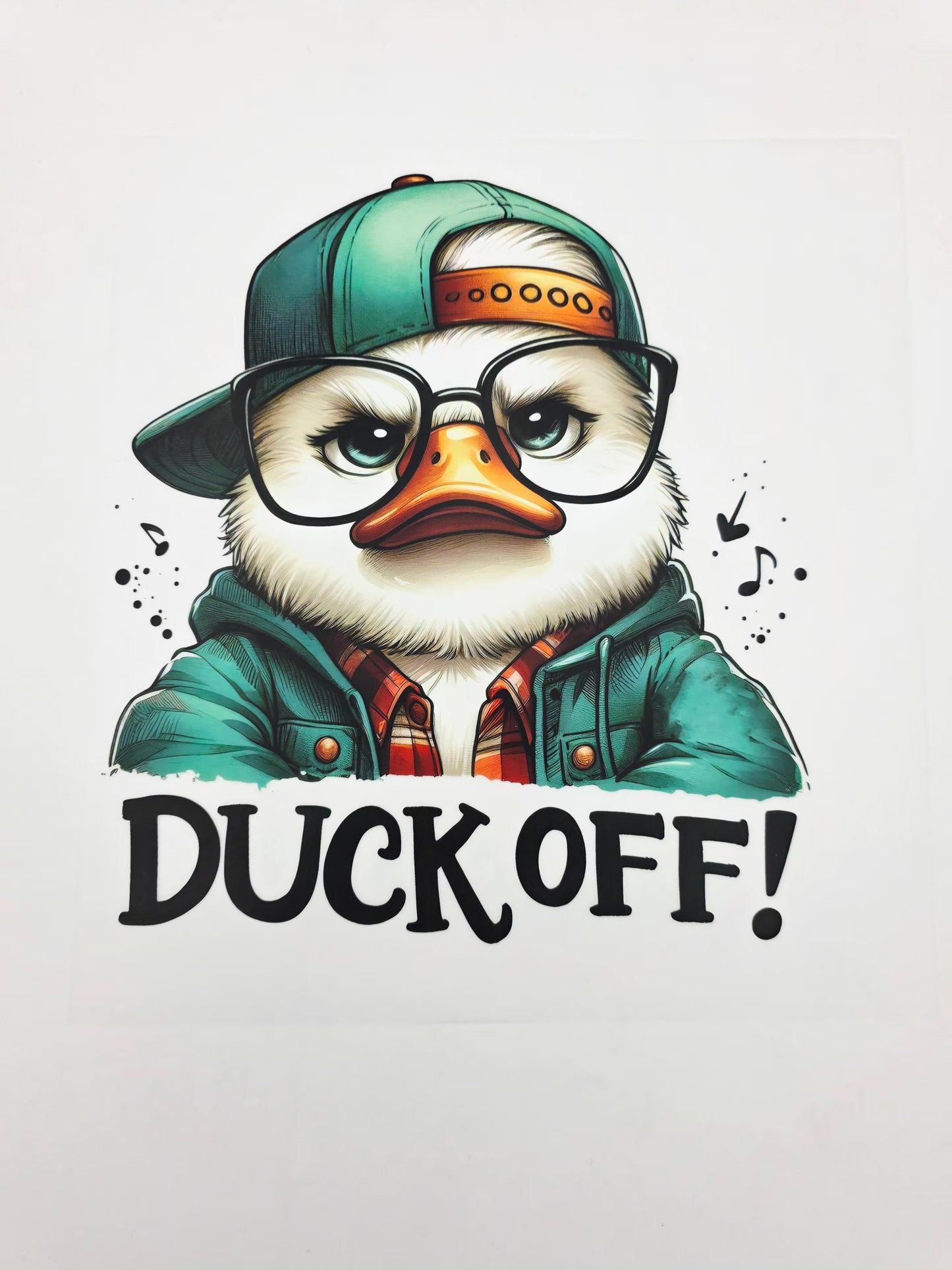 Duck off shirt design