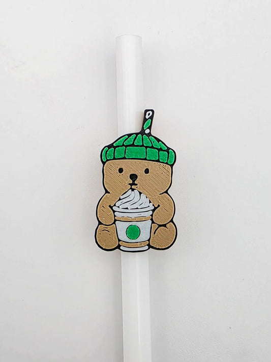 Bear strawtopper