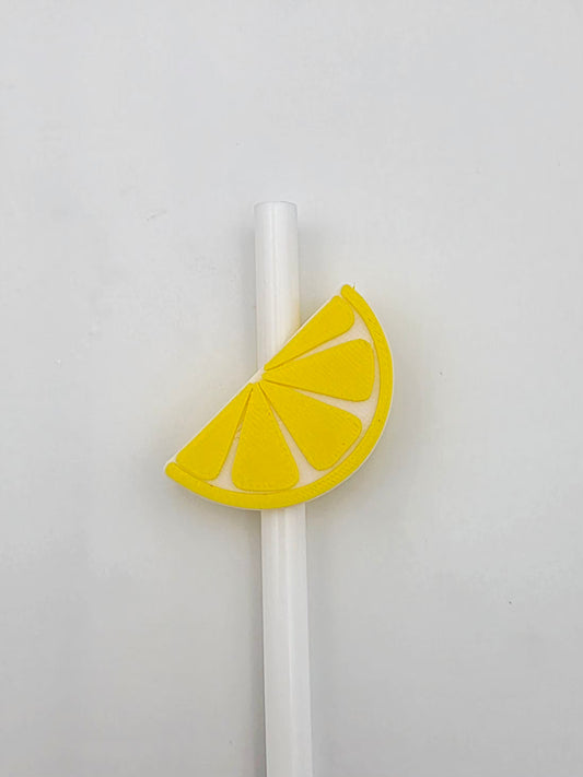 Lemon strawtopper