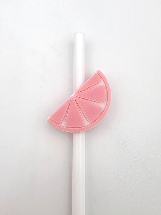 Pink lemon strawtopper