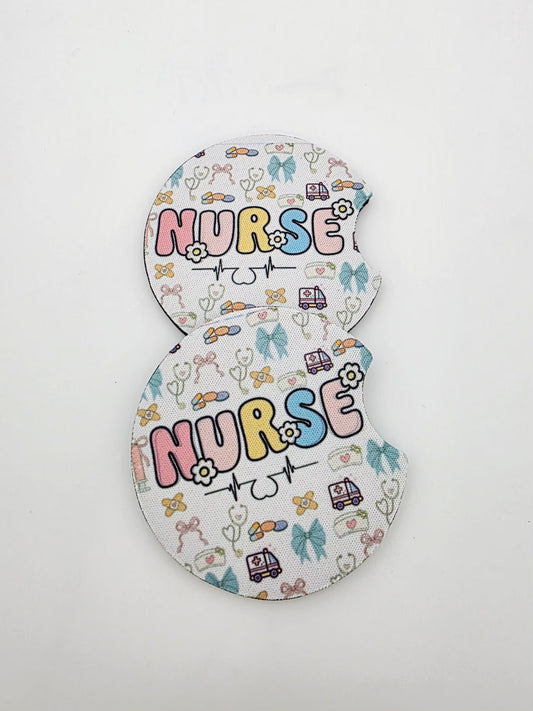 Nurse car coasters