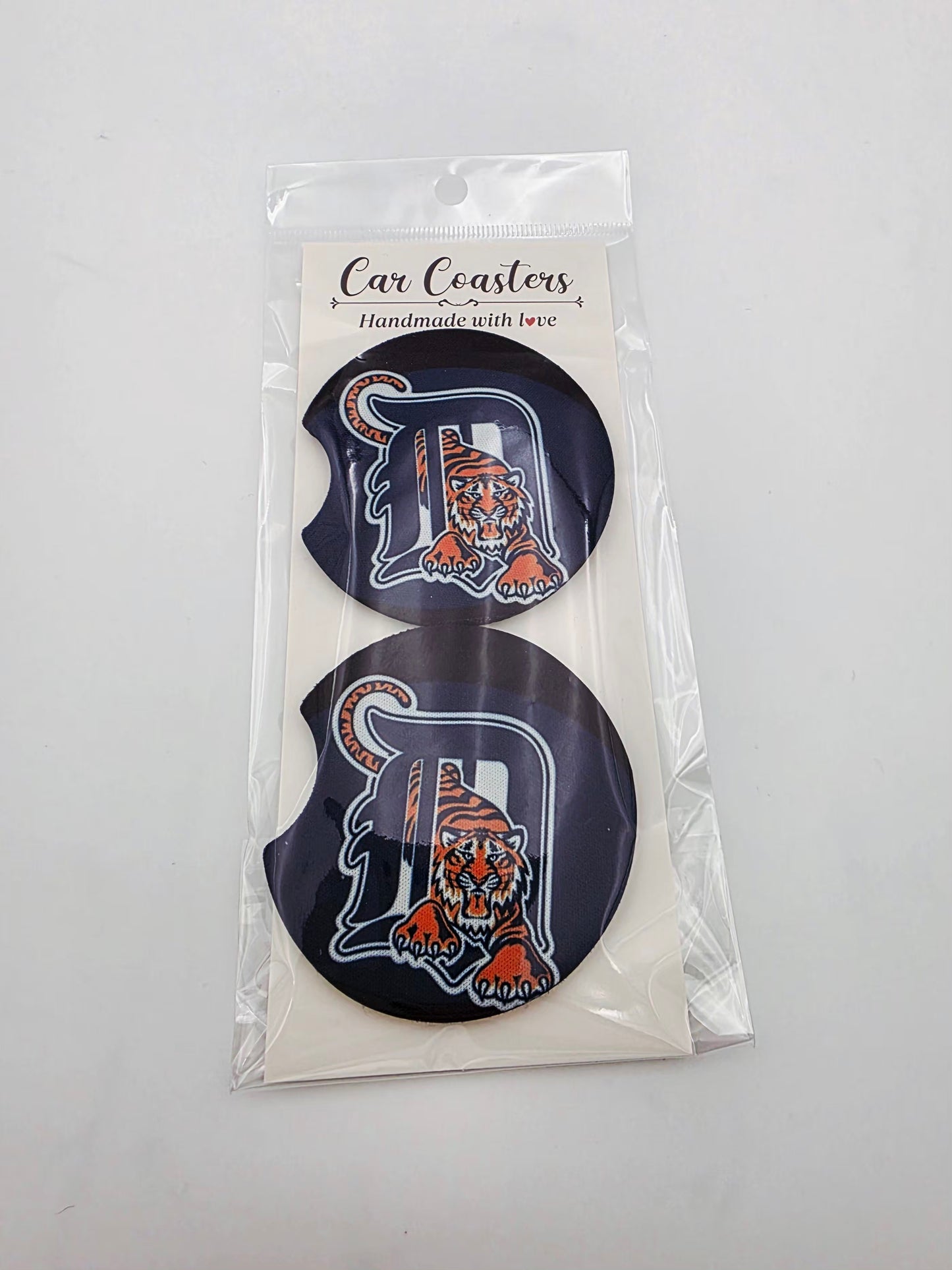 Tiger car coasters