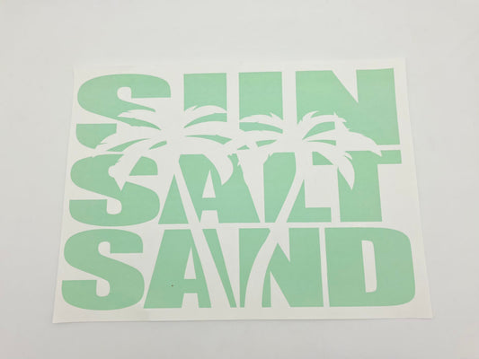 Sun salt sand shirt design