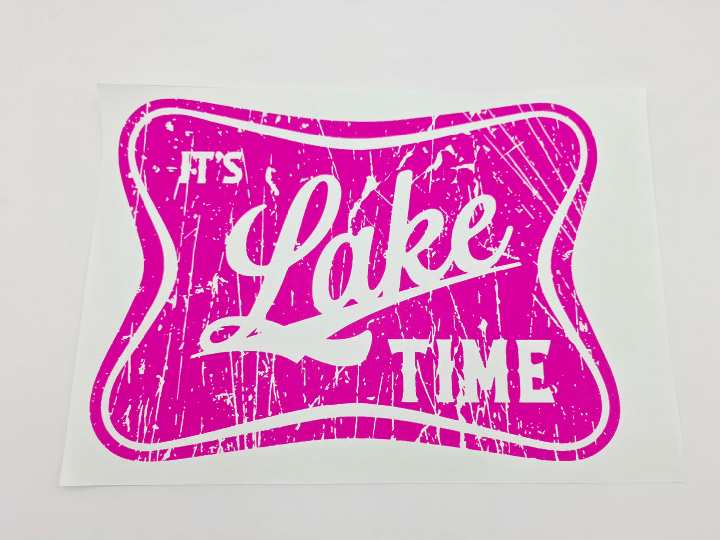 It's lake time shirt design