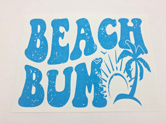 Beach bum shirt design