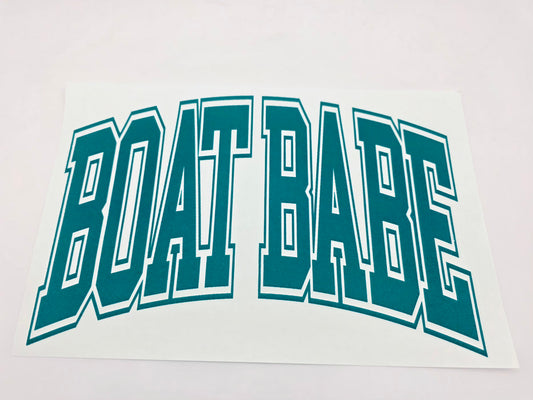 Boat Babe shirt design