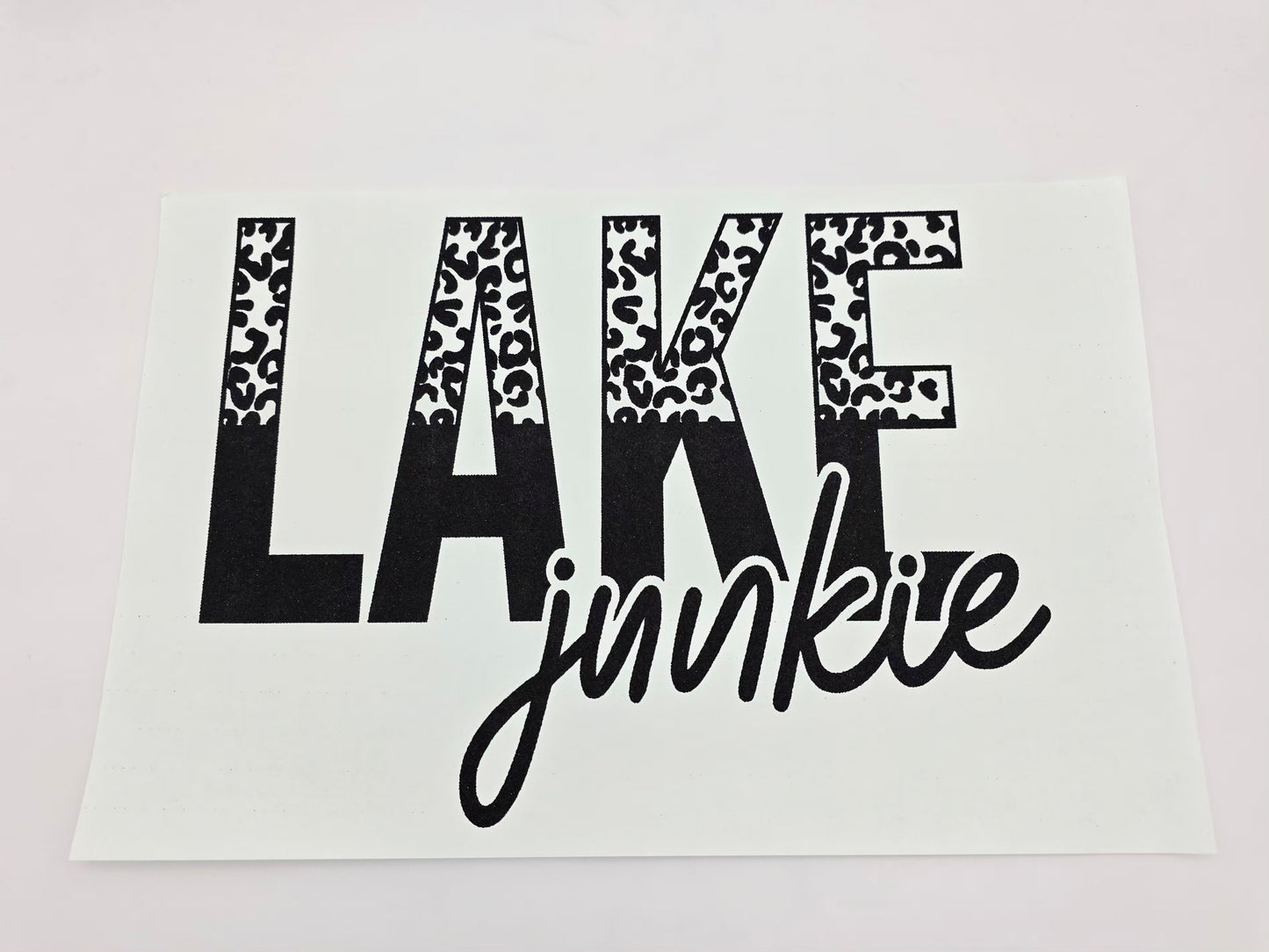 Lake junkie shirt design