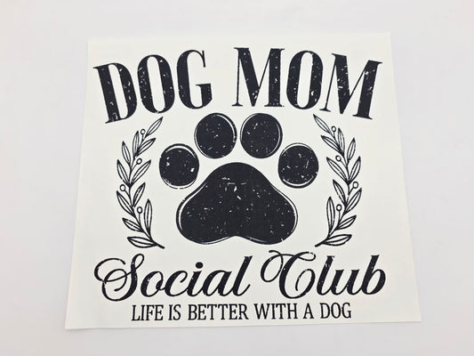 Dog mom shirt design