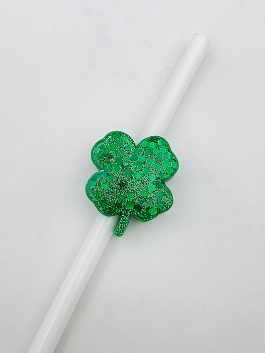 4 leaf clover strawtopper