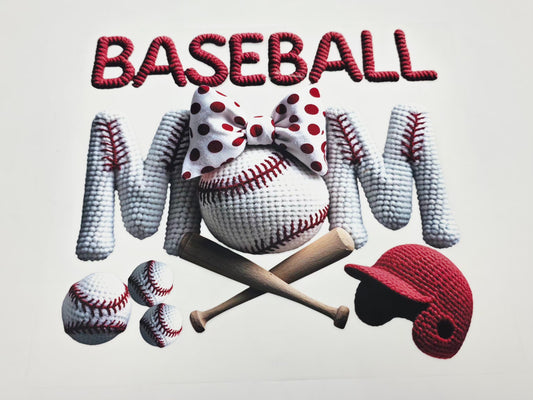 Baseball mom shirt design
