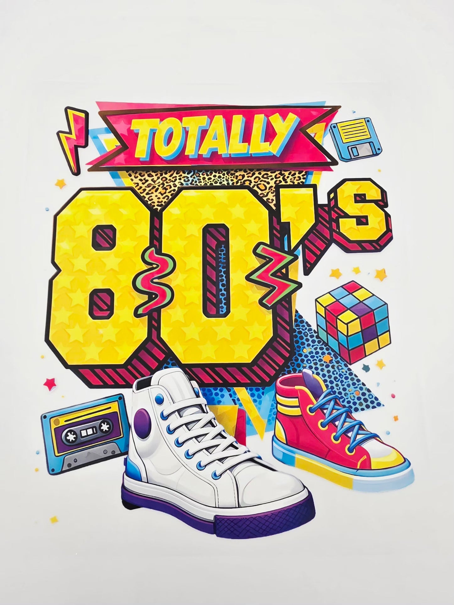 Totally 80s shirt design