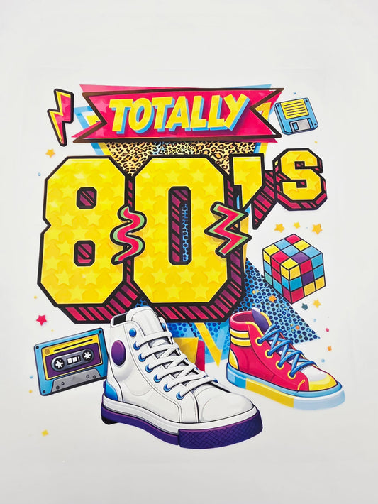 Totally 80s shirt design