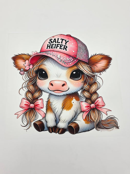 Salty heifer shirt design