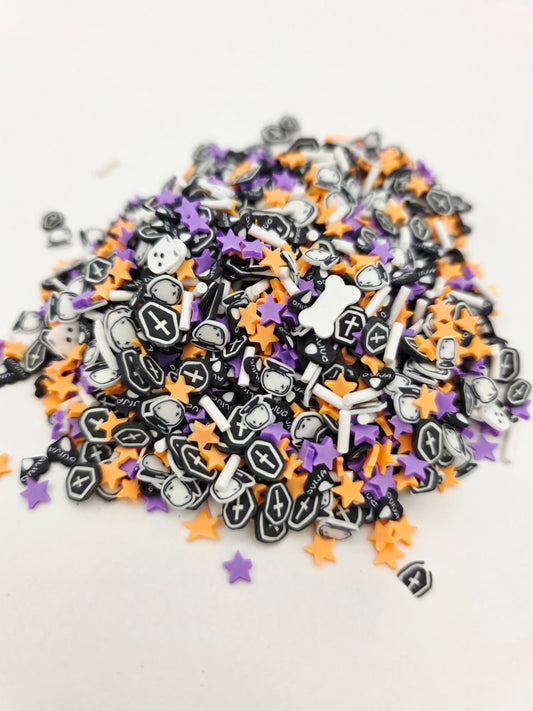 Halloween mix Clay slices