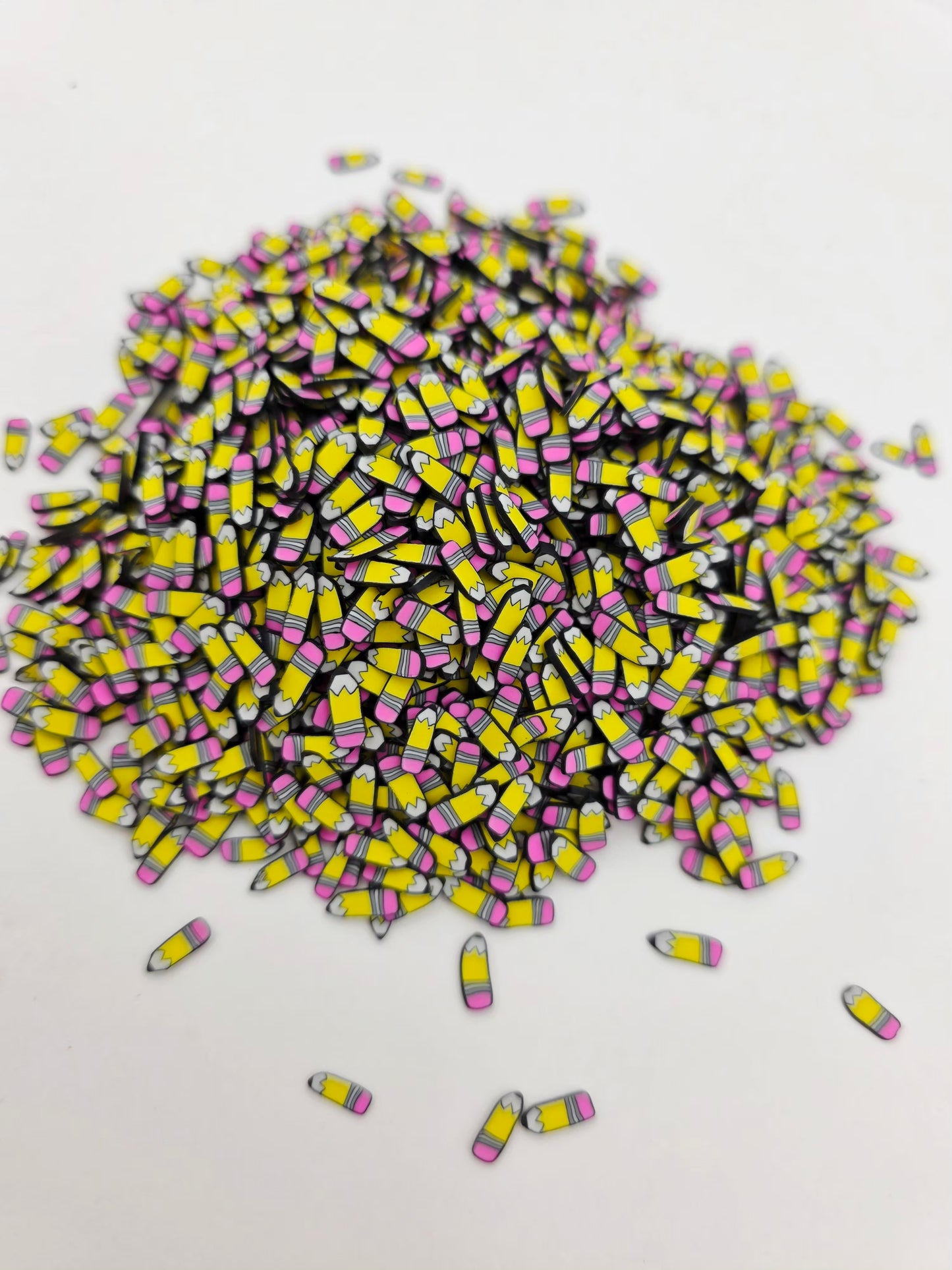 Pencil Clay slices