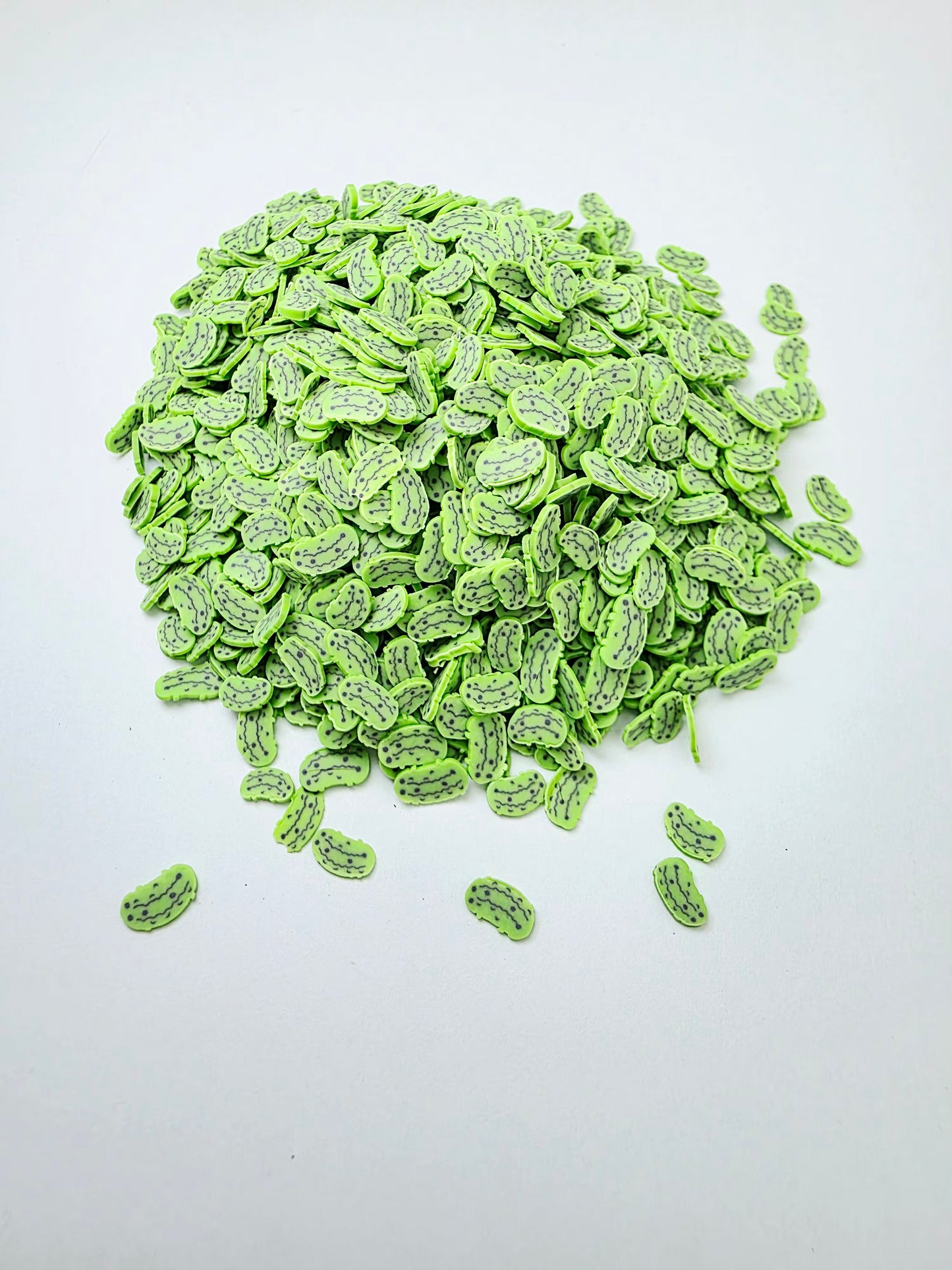 Pickles Polymer Clay slices