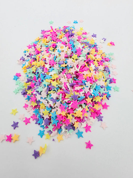 Stars Polymer Clay slices