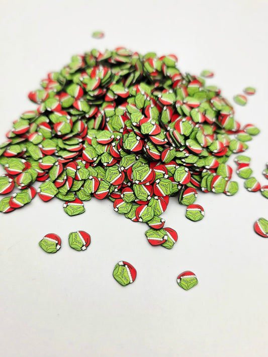 Christmas clay slices